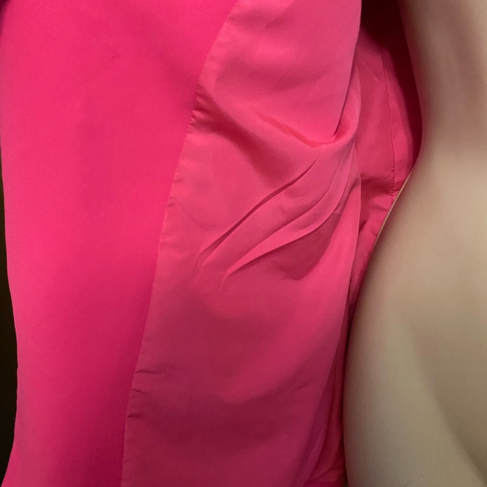 Steve Madden Women's Medium Hot Pink Blazer Jacket - Picture 3 of 7